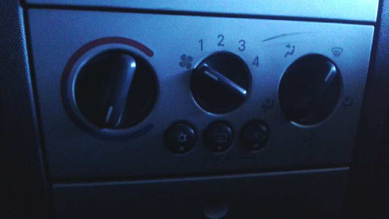 MANDO CALEFACCION /  AIRE ACONDICIONADO