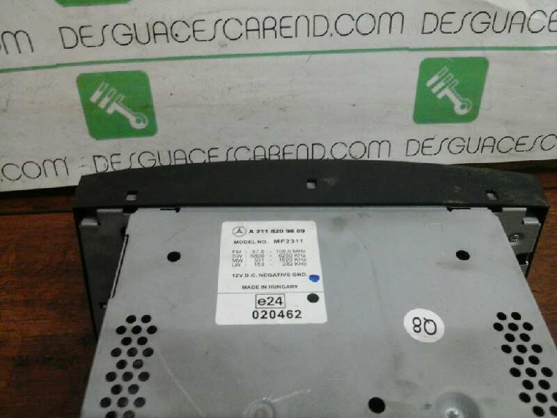 SISTEMA AUDIO / RADIO CD