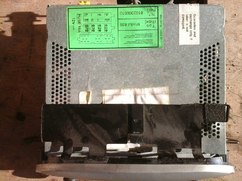 SISTEMA AUDIO / RADIO CD