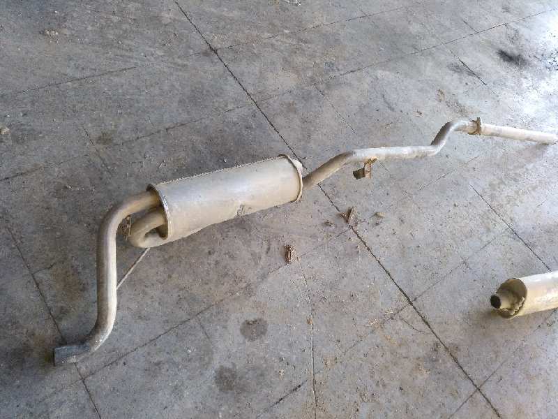 TUBO ESCAPE TRASERO