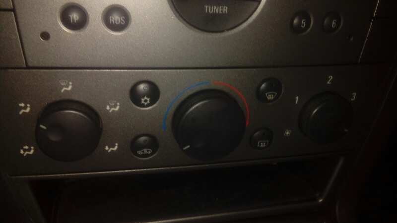 MANDO CALEFACCION /  AIRE ACONDICIONADO