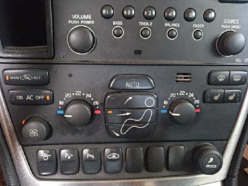 MANDO CALEFACCION /  AIRE ACONDICIONADO