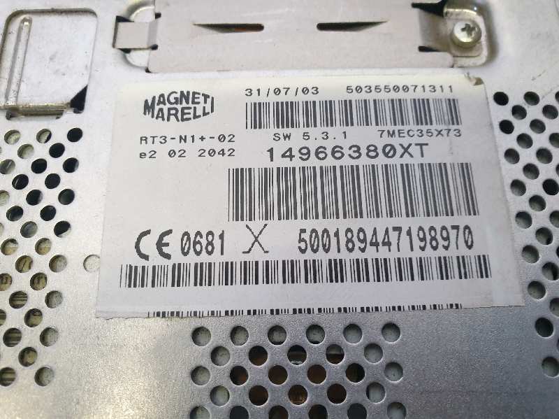 SISTEMA AUDIO - RADIO CD