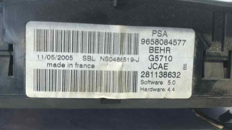 CITROEN C4 BERLINA MANDO CLIMATIZADOR 9658084577