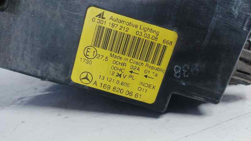 MERCEDES CLASE A (W169) FARO DERECHO A1698200661