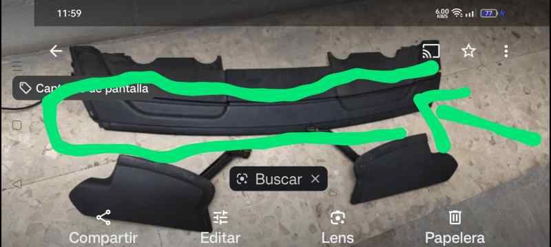 BANDEJA TRASERA