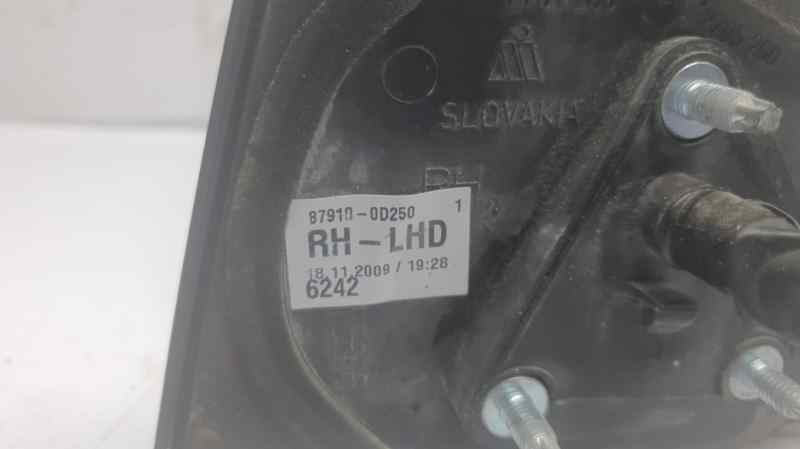 879100D250 RETROVISOR DERECHO TOYOTA YARIS (KSP9/SCP9/NLP9)