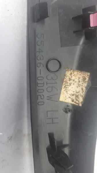 554360D020 WARNING TOYOTA YARIS (KSP9/SCP9/NLP9)