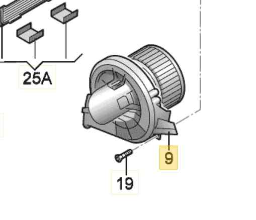 MOTOR CALEFACCION