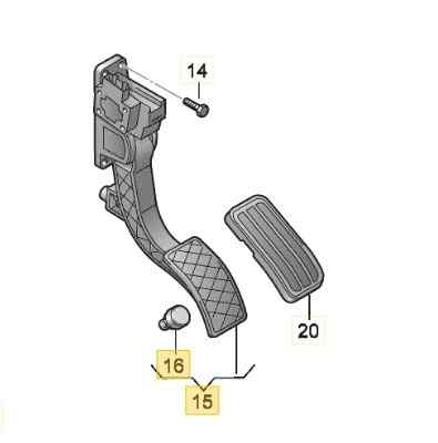PEDAL ACELERADOR