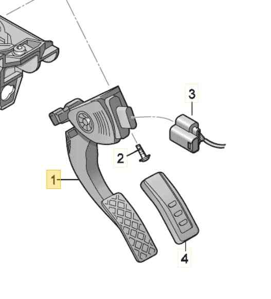PEDAL ACELERADOR