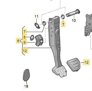 PEDAL FRENO
