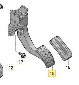 PEDAL ACELERADOR