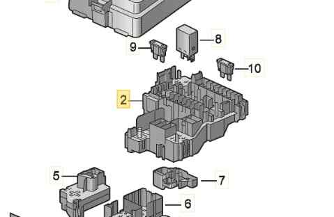 CAJA RELES / FUSIBLES