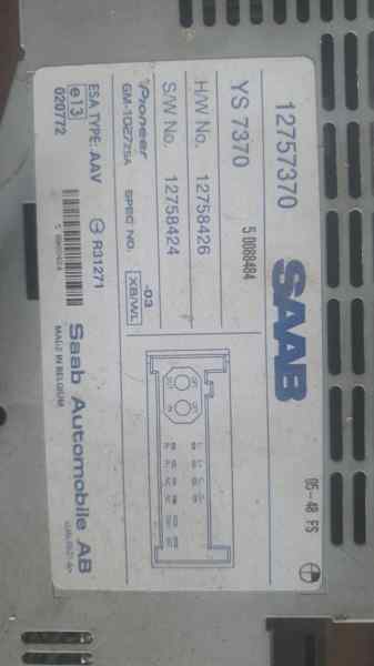 SISTEMA AUDIO / RADIO CD
