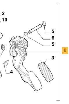 PEDAL FRENO