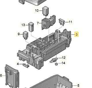 CAJA RELES / FUSIBLES