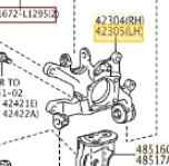 MANGUETA TRASERA DERECHA