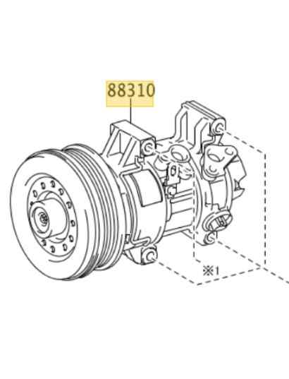 COMPRESOR AIRE ACONDICIONADO