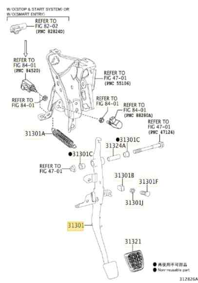 PEDAL EMBRAGUE