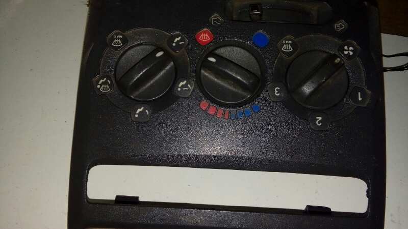 MANDO CALEFACCION   AIRE ACONDICIONADO PEUGEOT BOXER CAJA ABIERTA (RS2850)(230)(->'02)