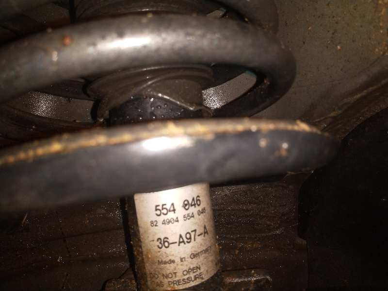 554046 AMORTIGUADOR DELANTERO DERECHO VOLVO S80 BERLINA