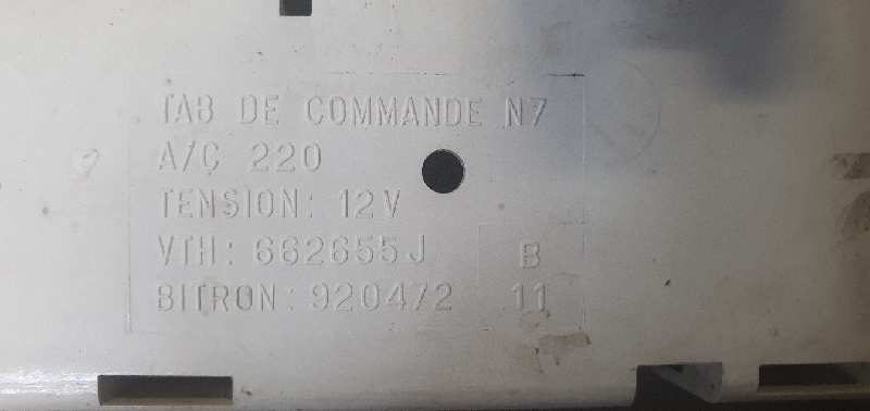 MANDO CALEFACCION -  AIRE ACONDICIONADO