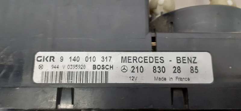 2108302885 MANDO CALEFACCION   AIRE ACONDICIONADO MERCEDES CLASE E (W210) BERLINA DIESEL