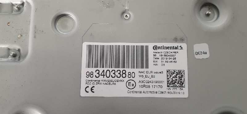 SISTEMA AUDIO - RADIO CD