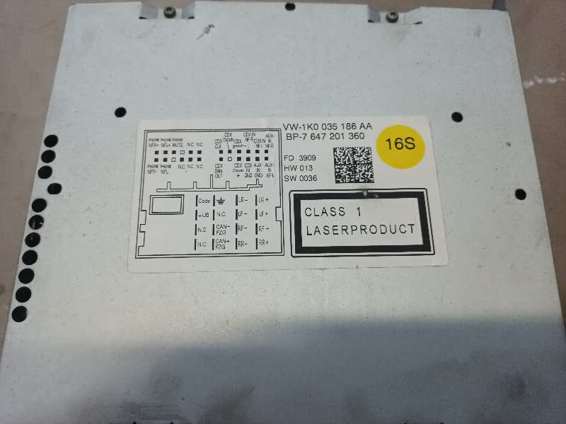 SISTEMA AUDIO - RADIO CD