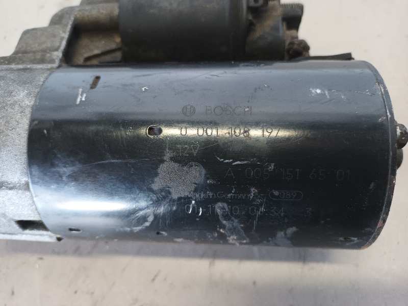 A0051516501 MOTOR ARRANQUE MERCEDES CLASE E (W210) BERLINA DIESEL