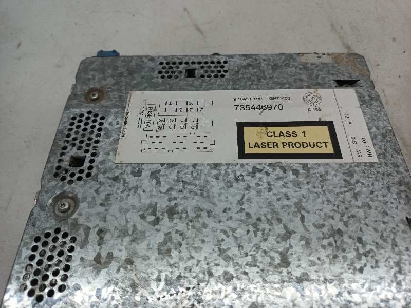 SISTEMA AUDIO  RADIO CD FIAT STILO (192)