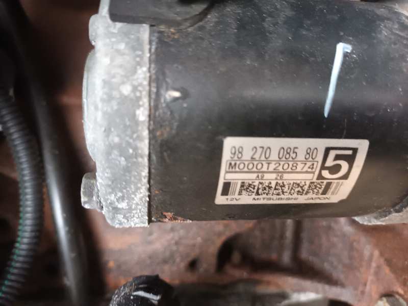 9827008580 MOTOR ARRANQUE CITROEN SPACETOURER