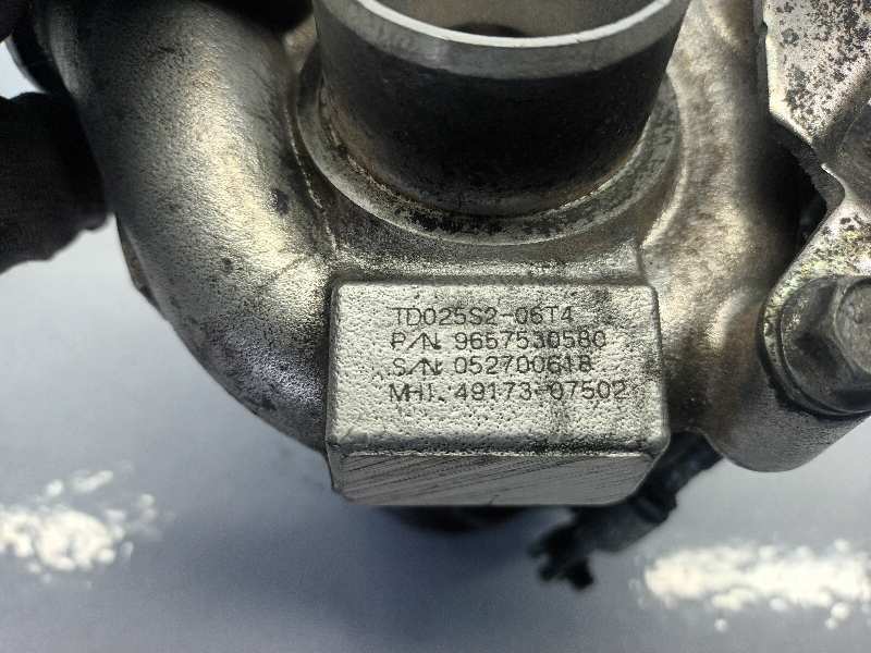 9657530580 TURBOCOMPRESOR RENAULT SCENIC RX4 (JA0)
