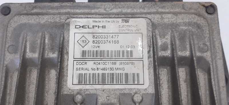 8200331477 CENTRALITA MOTOR UCE RENAULT CLIO II FASE II (B-CB0)