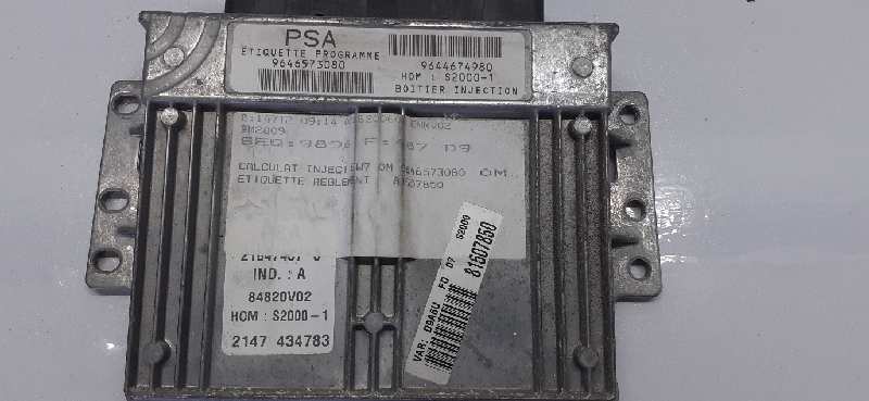 9646573080 CENTRALITA MOTOR UCE PEUGEOT 406 COUPE (S1-S2)