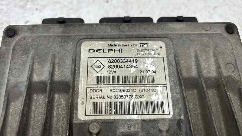 8200334419 CENTRALITA MOTOR UCE RENAULT MEGANE II BERLINA 3P