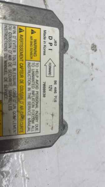 96406716 CENTRALITA AIRBAG CHEVROLET LACETTI
