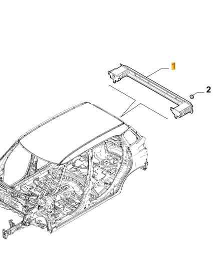 REFUERZO PARAGOLPES TRASERO
