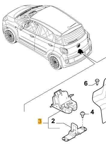 CERRADURA MALETERO - PORTON