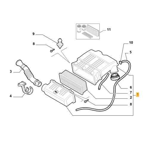 52082554 FILTRO AIRE FIAT DOBLO (119)