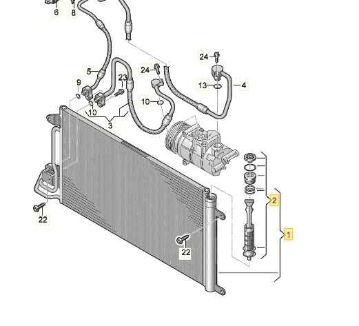 CONDENSADOR - RADIADOR  AIRE ACONDICIONADO