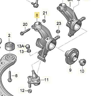MANGUETA DELANTERA DERECHA