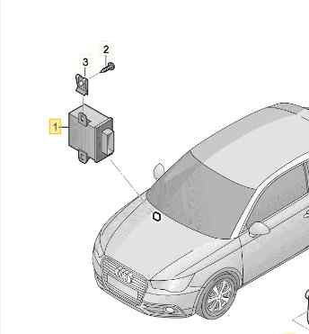 8X0907357C CENTRALITA LUCES AUDI A1 SPORTBACK (8XF)
