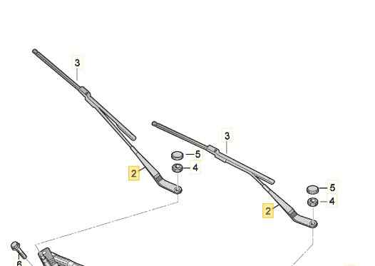 BRAZO LIMPIA DELANTERO DERECHO