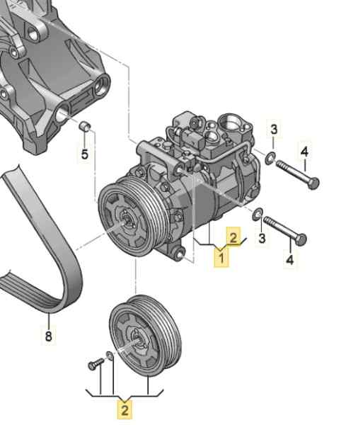 COMPRESOR AIRE ACONDICIONADO