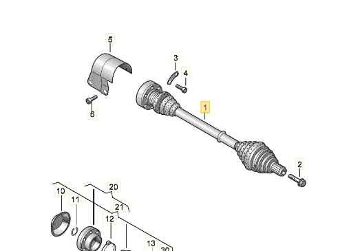 TRANSMISION DELANTERA DERECHA