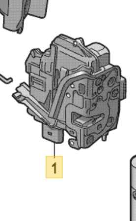 CERRADURA PUERTA TRASERA DERECHA 