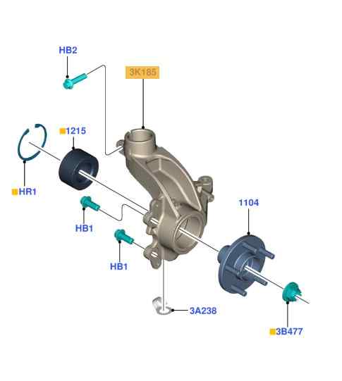 MANGUETA DELANTERA IZQUIERDA