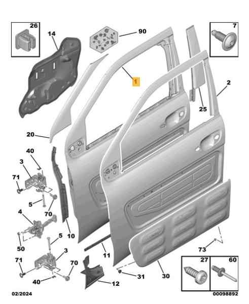 PUERTA DELANTERA DERECHA